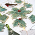 Holly with Berries Handmade Ceramic Christmas Decoration